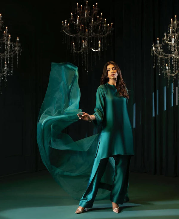 Trending Farshi Shalwar Set | 3pcs Suit Stitched By Aabirah Boutique
