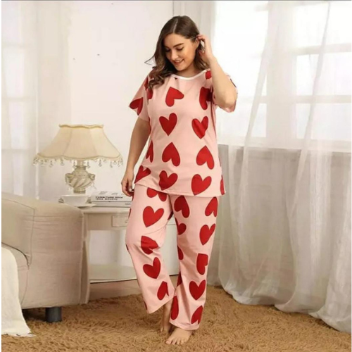 Sweet Heart Night Suit